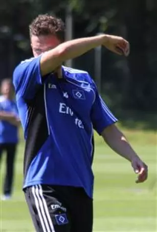Bleibt Marcus Berg<br>beim HSV? Foto: JSp