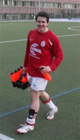 traf gleich funfmal: Dustin Tegeler
