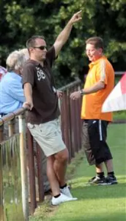 Trat zurück: Trainer<br>Jan Hildebrandt.