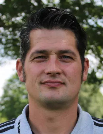 Freut sich schon auf den<br>3. Rosen-Cup: TSV-Liga-<br>Manager Oliver Engl.