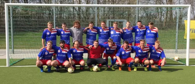 Die Zweite Herren-Mannschaft des SC Cosmos Wedel.