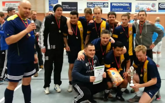 Die Soccerfriends United wurden Turniersieger in Sparrieshoop.