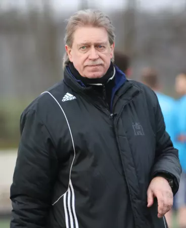 Trainer Uwe Sals erreichte mit seinem SC Ellerau ein<br>0:0-Unentschieden in Seestermühe.