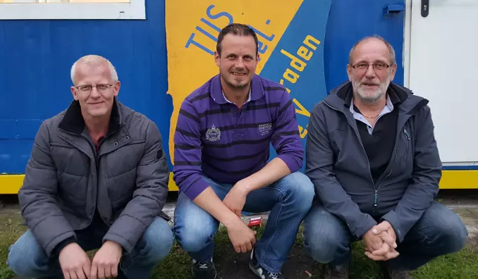 Wollen in Borstel einen Neuanfang einleiten: Fußball-Obmann Bernhard Müller, der neue Co-Trainer Patrick Oppermann und Neu-Coach Norbert Möller (von links). Foto: TuS Borstel