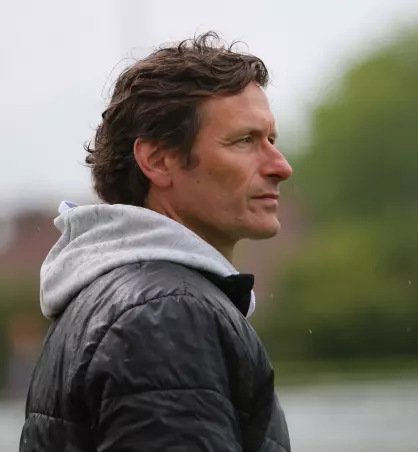 Führte Eichede zum zweiten Mal in die Regionalliga: Trainer Oliver<br>Zapel, der auch in Hamburg gut bekannt ist.