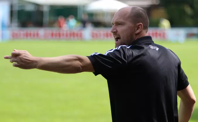 Manuel Kaladic, Coach der HR-Reserve, gastiert mit seinem Team am Sonnabend in Jenfeld.