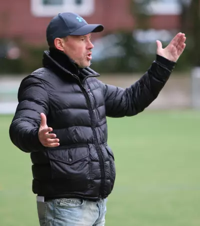 Gastiert am Freitagabend in Barmbek: Concordias Coach<br>Florian Gossow.
