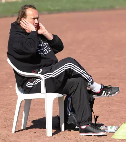 Derby-Sieger: TSV-Trainer Arne Frank.