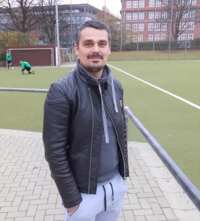 Lokstedts Trainer Anto Josipovic hat derzeit gut Lachen