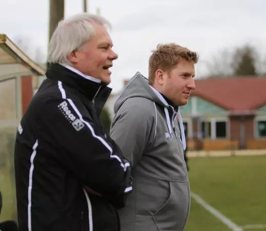 Bildeten ein gutes Team: Kevin Reichmann (rechts) und Sven Wiechmann.