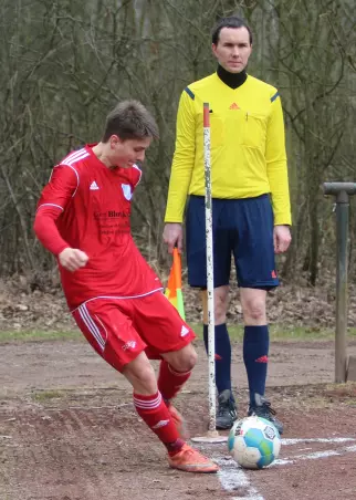 Nils Schulz und seine Rantzauer mussten sich<br>mit einem 0:0-Unentschieden begnügen.