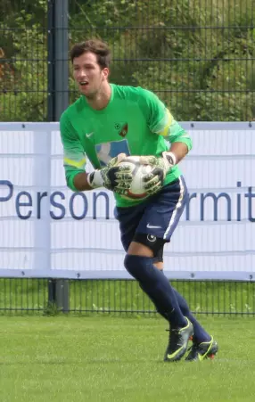 Die neue Nummer eins der Wedeler: Andre<br>Alves Lopes, der von Inter Hamburg kommt.