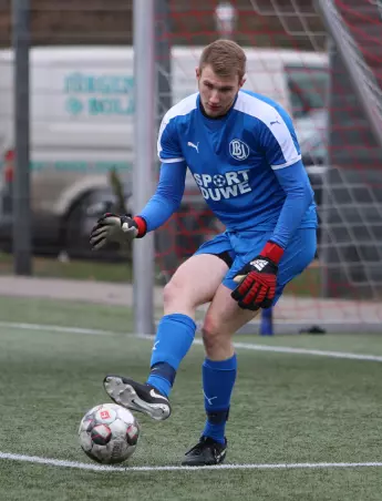 Torwart Pascal Marquardt und die BU-Reserve<br>wurden vom HFV-Spielausschuss überraschend in die<br>Landesliga Hammonia eingeteilt.