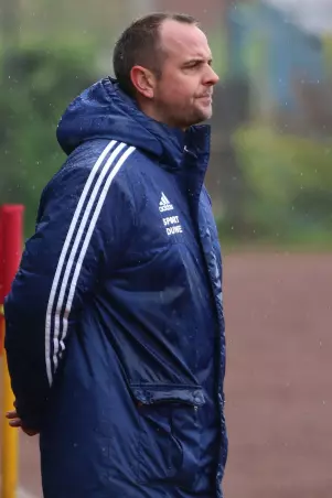 Uranias Trainer Sascha Wentzien stand am<br>Sonntag nur rund 35 Minuten an der Seitenlinie.