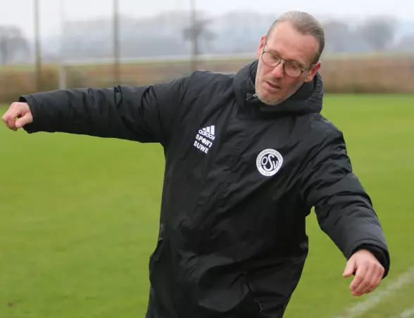 Zum Jubeln abdrehen konnte OSV-Trainer Simon Gottschling schon lange nicht mehr.