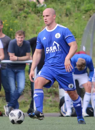 Domagoj Bozic trägt zukünftig nicht mehr das<br>blaue Trikot des VfL Lohbrügge.