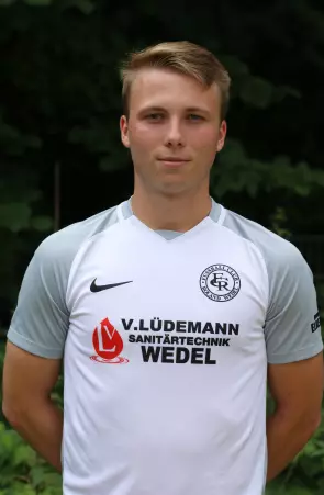 Yannik Kurowski, hier noch im Trikot von<br>Roland Wedel, wechselt im Sommer zum SV<br>Rugenbergen.