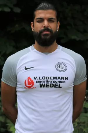 Trägt zukünftig wieder das Trikot von Roland<br>Wedel: Baris Ayik.