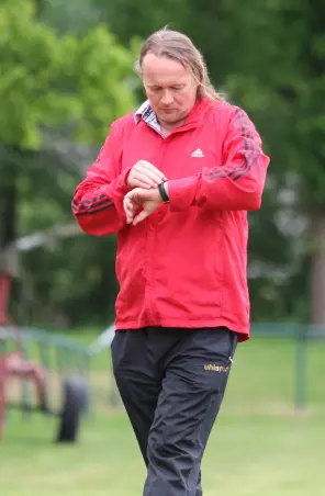 Arne Franks Zeit als Trainer beim TSV Holm<br>läuft zum Monatsende ab.