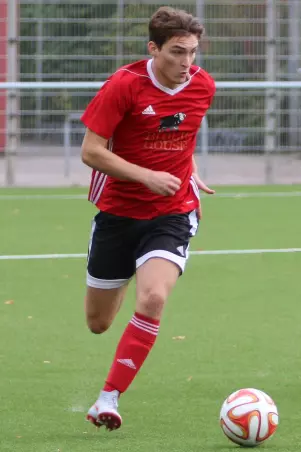 Nikolaos Christodoulos, hier noch im Trikot der<br>Bergstedter, ist nach Bramfeld zurückgekehrt.
