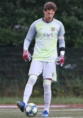 Rick Hess, hier noch im Trikot des 1. FC<br>Saarbrücken, ist nun zum Heider SV<br>gewechselt. Foto: Imago Images / Jan Huebner