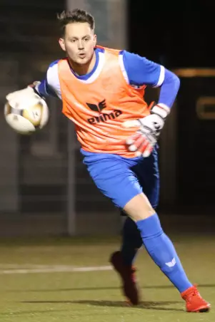 Steven Pagenkop fängt die Bälle bald für den<br>HSV Barmbek-Uhlenhorst III.