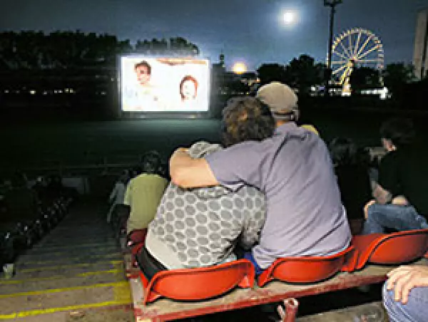 Freiluftkino im St.Pauli-Stadion